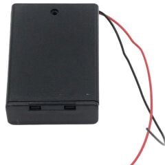 Powermaster  3'lü AA Kapaklı Switch'li Pil Yuvası (IC-233E)