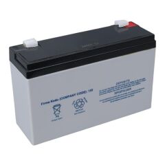 Yokohama YH-612 6 Volt - 12 Amper Akü (150x50x94 mm)