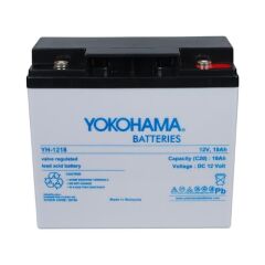 Yokohama YH-121.8 12 Volt - 18 Amper Akü (181x76x167 mm)