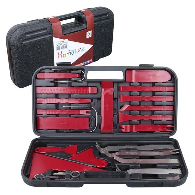 Carstar HM-3698 Araç İçi Ses Sistemi Sökme - Lastik Sökme -  Kapı Düzeltme Çıkarma Seti