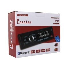 Carstar CS-930 Çift USB/SD/FM/AUX/Bluetooth Kumandalı Oto Teyp 4X60 Watt