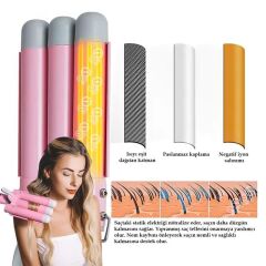 Premio T-0042 Triple Su Dalgası Profesyonel Saç Şekillendirici Maşası