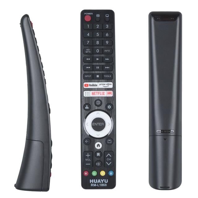 Huayu RM-L1868 Üniversal Sharp Netflix - Youtube - Prime Video Tuşlu LCD-LED TV Kumanda