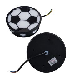 PowerMaster PM-24457 Gün Işığı - Mavi Futbol Topu Dekoratif LED Duvar Aplik