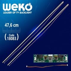 43'' Inch 51 Ledli 47 Cm Universal Tv E-Led Takımı