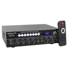 Magicvoice MV-510 50 Watt Usb-Sd-Bluetooth Girişli Hat Trafolu Ses Mixer