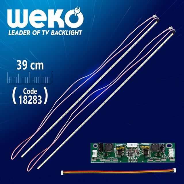 39,5'' Inch Universal E-LED 7020 Led 390MM 360-450MA 48-51V Çift Led-Sürücü-Kablo Takımı