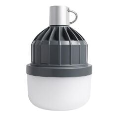 Ledx LN-616 80 Watt TYPE-C Şarjlı Taşınabilir Asma Kancalı Kamp Çadır Lambası 6500K 1200mAh 3 Modlu ABS Malzeme