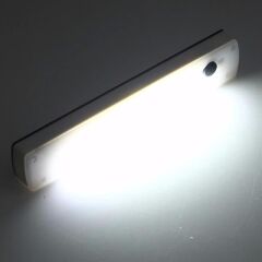 Powermaster PM-18399 Beyaz Cob Ledli Yapışkanlı Mıknatıslı El Tipi Fener Magnet Bar