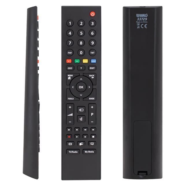 Arçelik RC3214803 - A32LB5533 - A40LB5333 / Beko B24L 5845 4B / Altus AL-32L-4950-4B Media Tuşlu Lcd Tv Kumandası