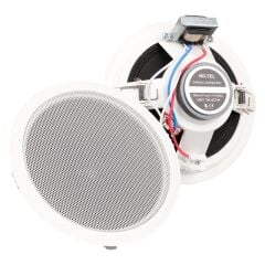 NO-TEL TH6CTW 6'' 16 CM 20 Watt Beyaz Alçıpan Trafolu Hoparlör
