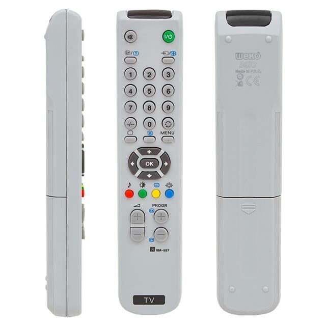 Sony RM-887 KV-21FT2K KV-29FX65E KV-21FX30E Tüplü Tv Kumandası