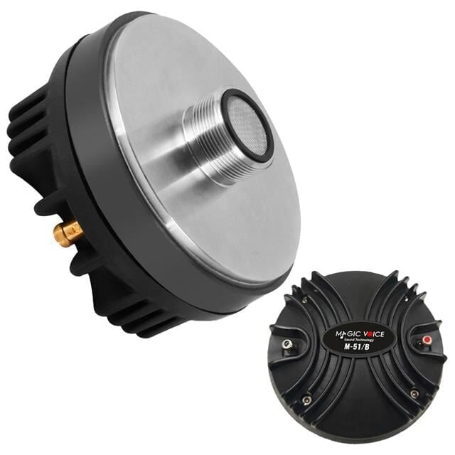 MagicVoice M-51/B 80W RMS 8 Ohm 51mm Profesyonel Hoparlör Tweeter Driver Ünitesi