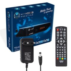 Magbox Prestige DVB T2/C HDMI+Scart Full HD Mini Karasal-Uydu Alıcısı (Youtube)